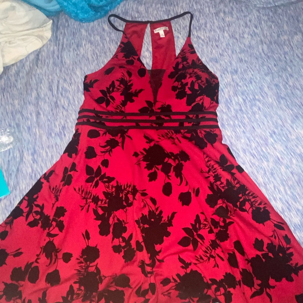 Red dress